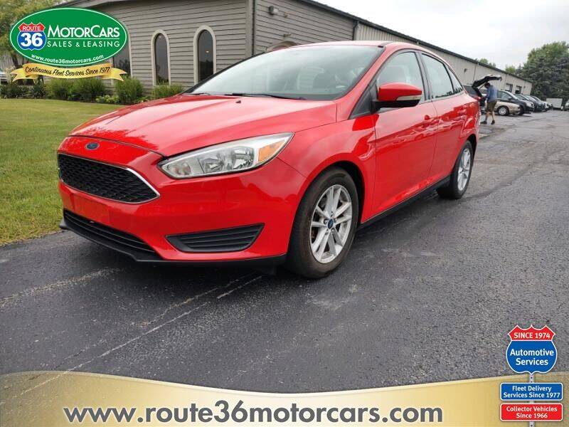 2015 Ford Focus for sale at ROUTE 36 MOTORCARS in Dublin OH