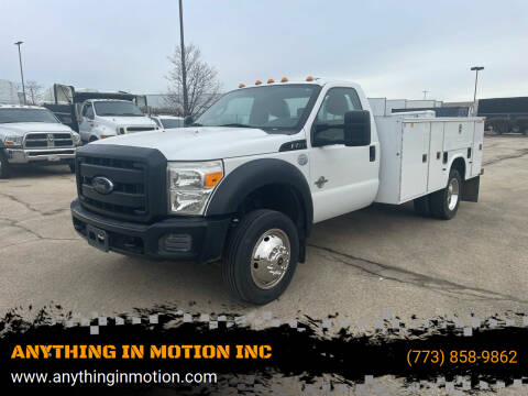 2012 Ford F-450 for sale at ANYTHING IN MOTION INC in Bolingbrook IL