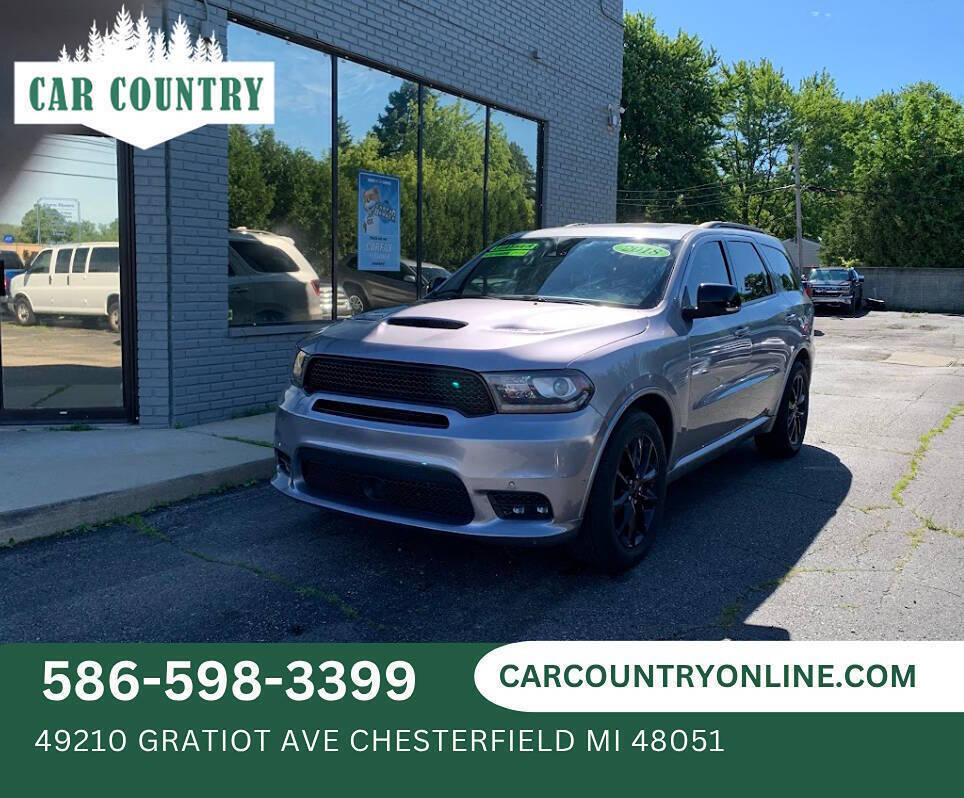 Gray 2018 Dodge Durango R/T AWD R/T 4dr SUV 1