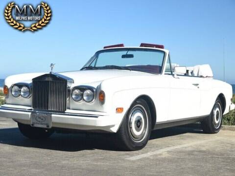 1989 Rolls-Royce Corniche for sale at Milpas Motors in Santa Barbara CA