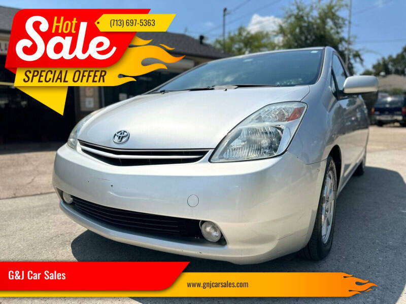 2004 Toyota Prius for sale at G&J Car Sales in Houston TX