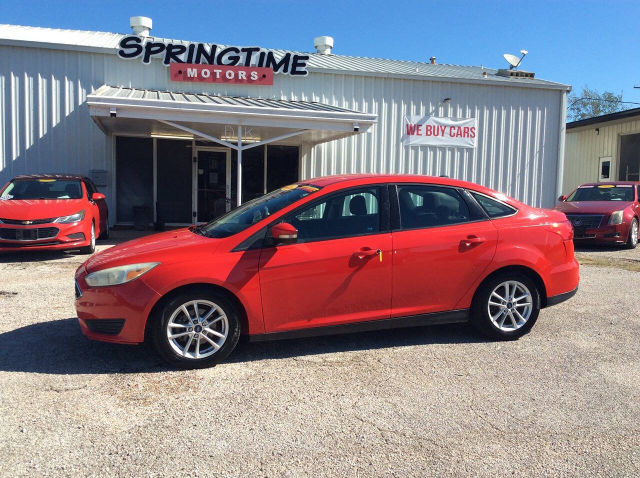 2016 Ford Focus for sale at SPRINGTIME MOTORS in Huntsville, TX