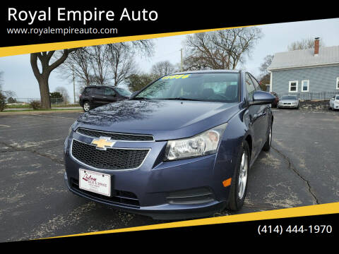 2013 Chevrolet Cruze for sale at Royal Empire Auto in Milwaukee WI