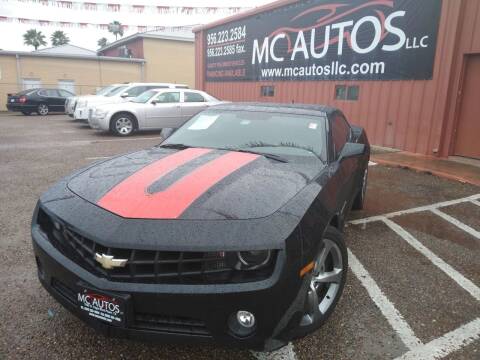 2013 Chevrolet Camaro for sale at MC Autos LLC in Pharr TX