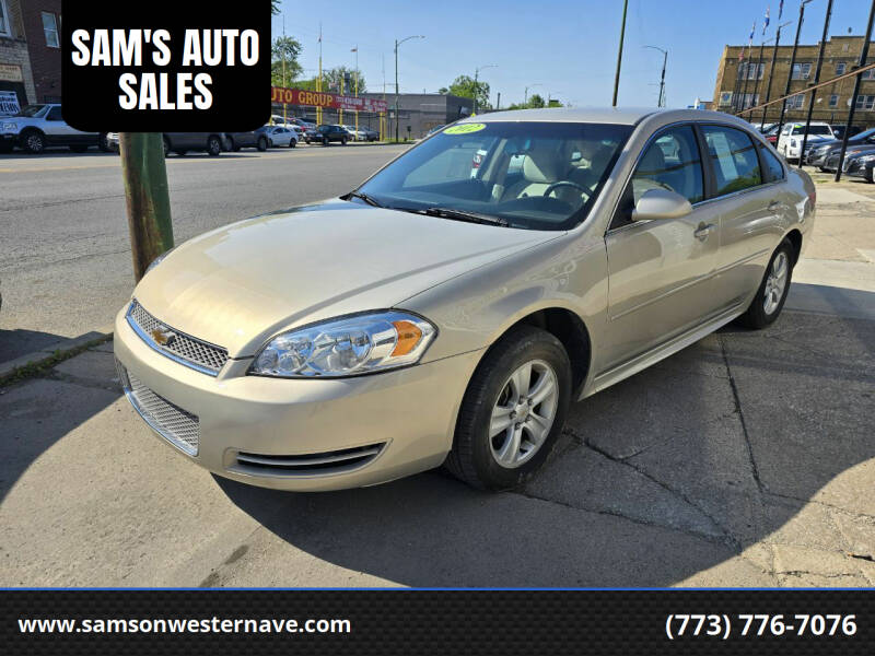 2012 Chevrolet Impala for sale at SAM'S AUTO SALES in Chicago IL