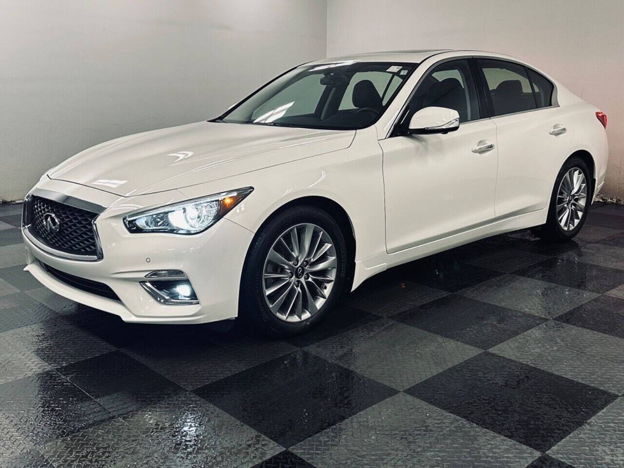 2021 INFINITI Q50 for sale at Extreme Auto Pros in Parma Heights, OH