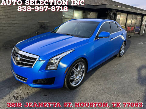 2014 Cadillac ATS for sale at Auto Selection Inc. in Houston TX