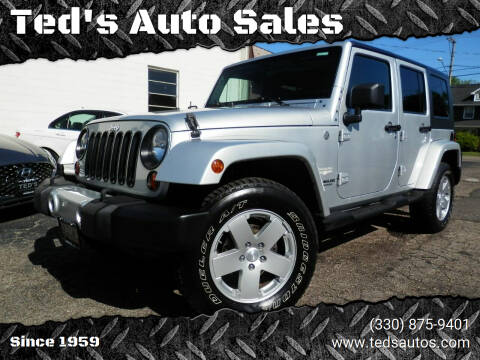 2010 Jeep Wrangler Unlimited for sale at Ted's Auto Sales in Louisville OH