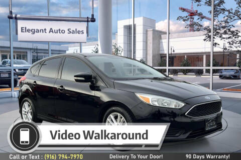 2017 Ford Focus for sale at Elegant Auto Sales in Rancho Cordova CA