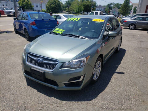 2015 Subaru Impreza for sale at TC Auto Repair and Sales Inc in Abington MA