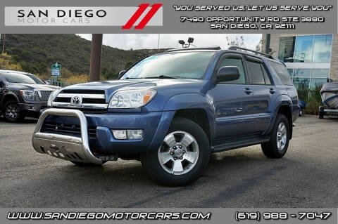 2005 Toyota 4Runner for sale at San Diego Motor Cars LLC in Spring Valley CA