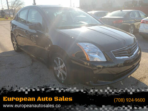 2012 Nissan Sentra for sale at European Auto Sales in Bridgeview IL