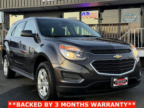 2016 Chevrolet Equinox for sale at CERTIFIED CAR CENTER in Fairfax VA