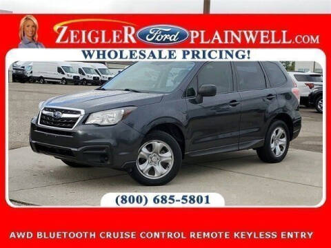2018 Subaru Forester for sale at Zeigler Ford of Plainwell - Jeff Bishop in Plainwell MI