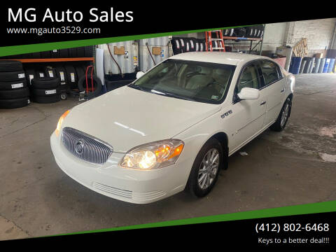 2009 Buick Lucerne for sale at MG Auto Sales in Pittsburgh PA