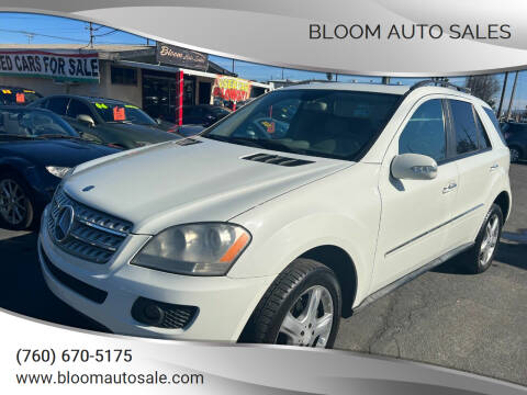2008 Mercedes-Benz M-Class for sale at Bloom Auto Sales in Escondido CA