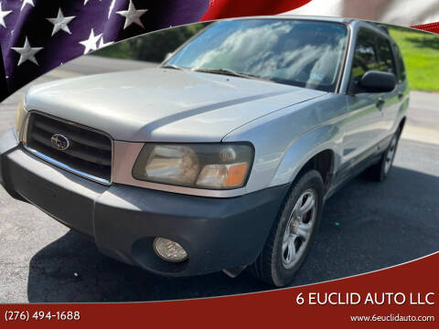 2003 Subaru Forester for sale at 6 Euclid Auto LLC in Bristol VA
