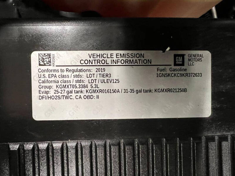 2019 Chevrolet Tahoe Premier