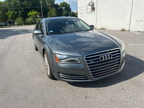 2014 Audi A8 for sale at Consumer Auto Credit in Tampa FL