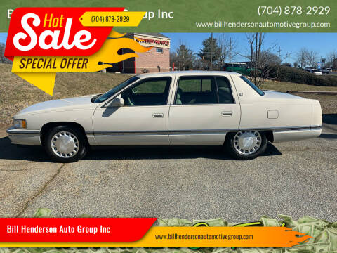 1996 Cadillac DeVille for sale at Bill Henderson Auto Group Inc in Statesville NC