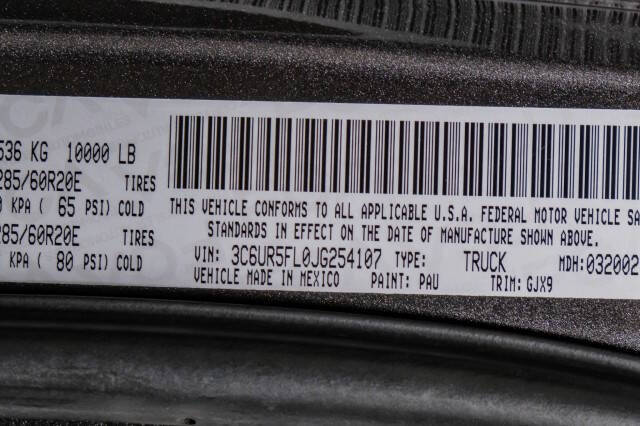 2018 RAM 2500 Laramie