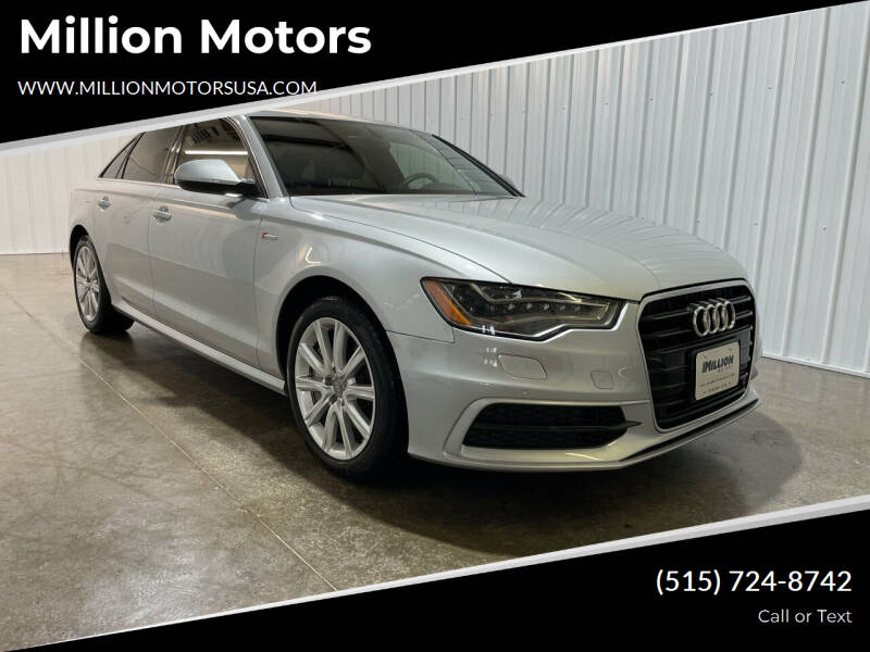 2014 Audi A6 for sale at Million Motors in Adel IA