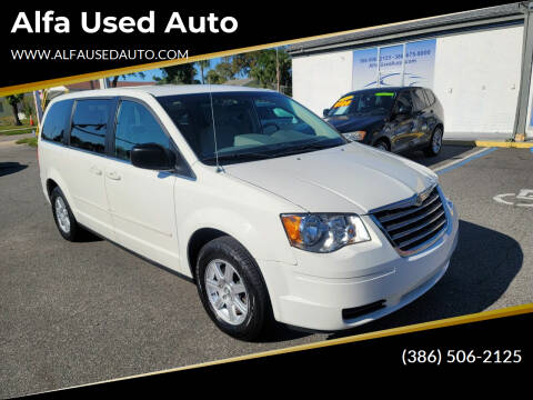 2010 Chrysler Town and Country for sale at Alfa Used Auto in Holly Hill FL