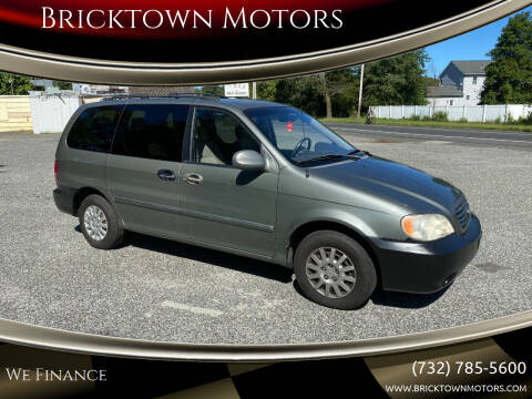 2003 Kia Sedona for sale at Bricktown Motors in Brick NJ