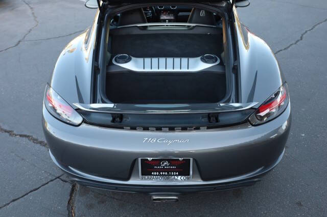 2018 Porsche 718 Cayman
