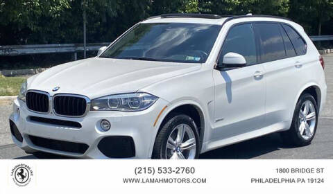 2016 BMW X5 for sale at LAMAH MOTORS INC in Philadelphia PA