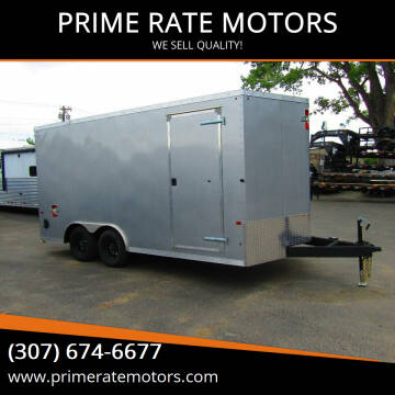 2024 CHARMAC 8FT X 16FT CARGO for sale at PRIME RATE MOTORS in Sheridan WY