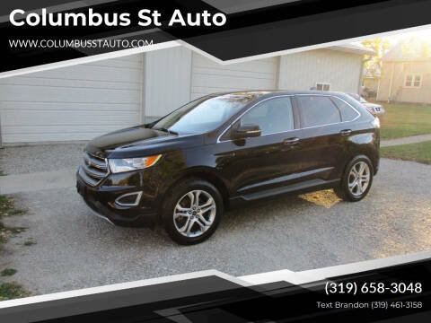 2017 Ford Edge for sale at Columbus St Auto in Crawfordsville IA