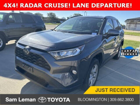 2021 Toyota RAV4 for sale at Sam Leman Toyota Bloomington in Bloomington IL