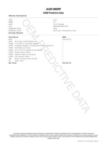 2011 Audi A5 2.0T quattro Premium