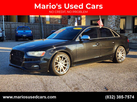 2013 Audi S4 for sale at Mario's Used Cars - Pasadena Location in Pasadena TX