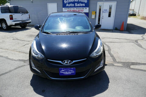 2015 Hyundai Elantra for sale at SCHERERVILLE AUTO SALES in Schererville IN