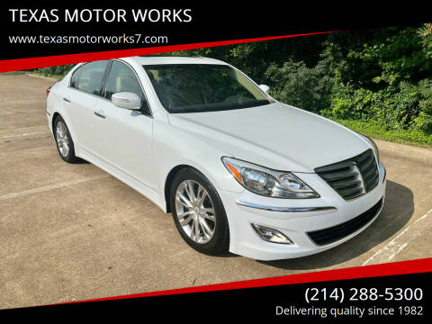 2014 Hyundai Genesis for sale at TEXAS MOTOR WORKS in Arlington TX