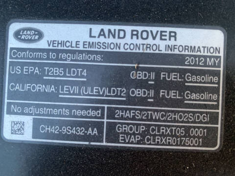 2012 Land Rover LR4 HSE