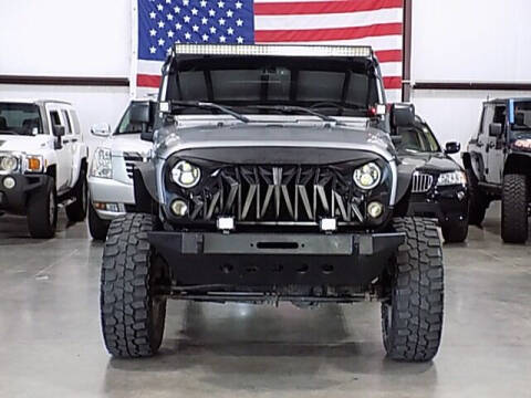 2017 Jeep Wrangler Unlimited for sale at Texas Motor Sport in Houston TX