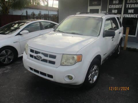 2012 Ford Escape Hybrid for sale at K & V AUTO SALES LLC in Hollywood FL