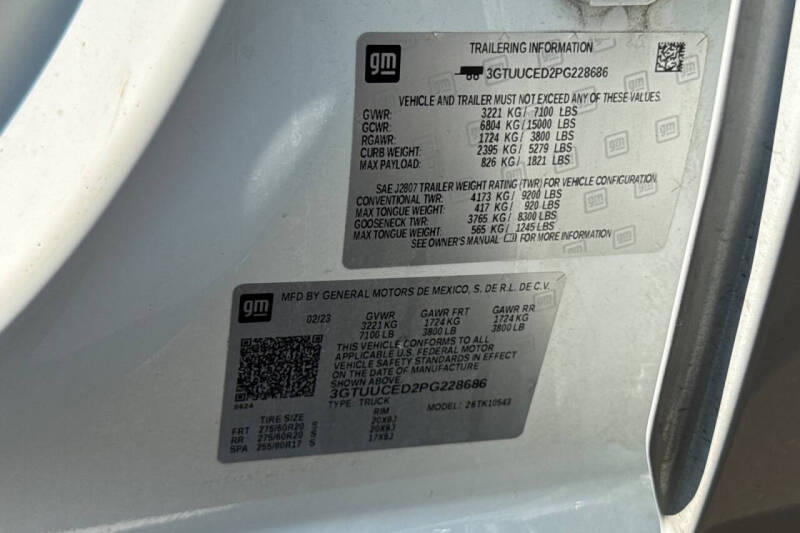 2023 GMC Sierra 1500