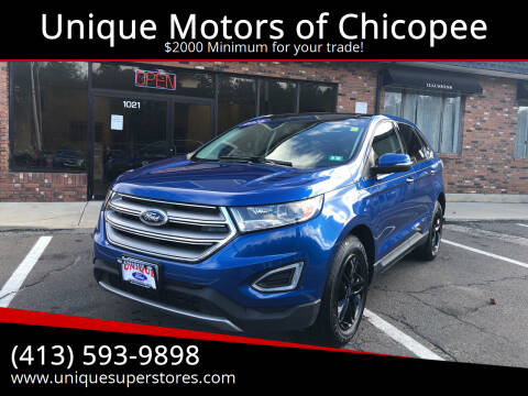 2018 Ford Edge for sale at Unique Motors of Chicopee in Chicopee MA
