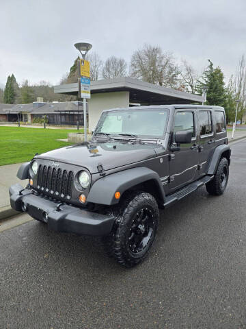 2017 Jeep Wrangler Unlimited for sale at RICKIES AUTO, LLC. in Portland OR