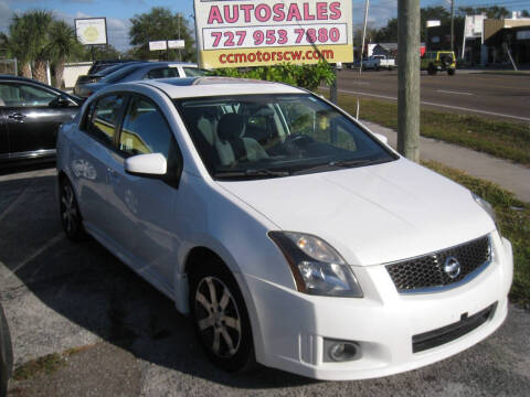 2012 Nissan Sentra for sale at CC MOTORS CLEARWATER LLC in Clearwater FL