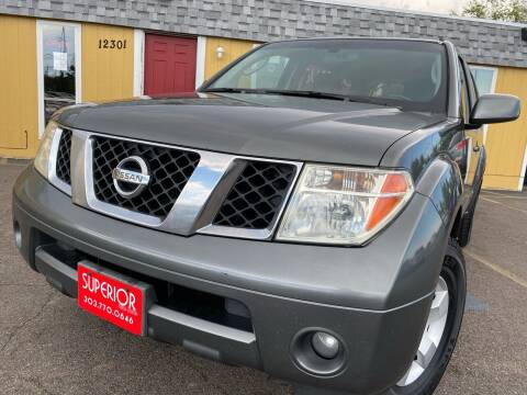 2005 Nissan Pathfinder for sale at Superior Auto Sales, LLC in Wheat Ridge CO
