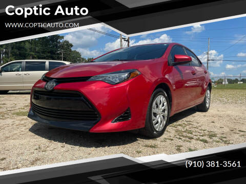 2018 Toyota Corolla for sale at Coptic Auto in Wilson NC