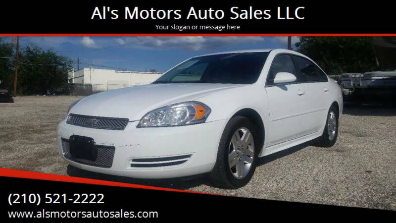 2012 Chevrolet Impala for sale at Al's Motors Auto Sales LLC in San Antonio TX