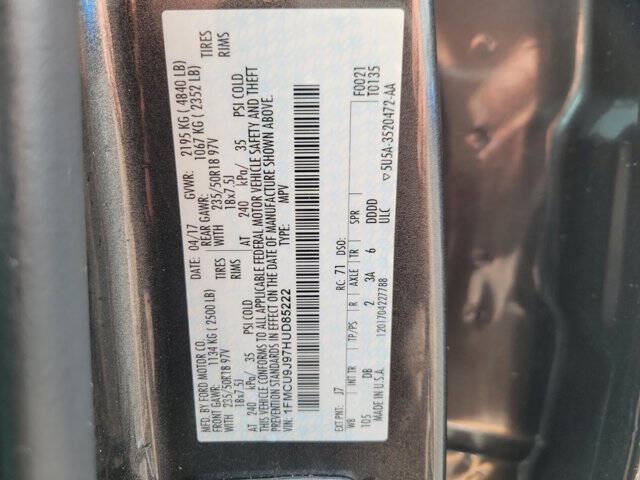 2017 Ford Escape Titanium