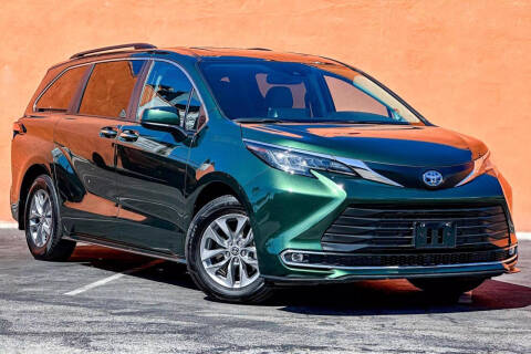 2022 Toyota Sienna for sale at GENTLE CARMEN AUTO in El Monte CA