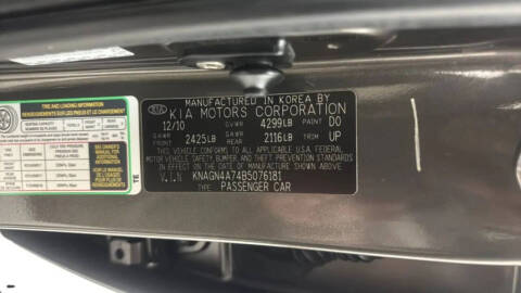 2011 Kia Optima EX